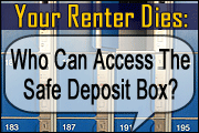 Your Renter Dies: Who Can Access The Safe Deposit Box Now?